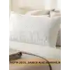 BEYLİNİ 2li Yastık Alezi Sıvı Geçirmez Kapitone Fermuarlı Yıkanabilir Antialerjik Yastık Koruyucu 50x70 CM