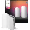 Philips Hue Flare 2li Paket Akıllı Duvar Aydınlatma - Beyaz - Renkli ışık, ColorCast teknolojisi, Bluetooth uyumlu, Alexa, Apple Home ve Google Assistant ile sesli kontrol