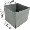 6lı Gri Çekmece İçi Düzenleyici Organizer Set - Çok Amaçlı Dolap İçi Kutu Seti