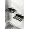 Orret Home 2 Adet Duvara Yapıştırılabilir Plastik Katı Sabunluk Kalıp Sabunluk Delme Gerektirmez Yapışkanlı Duş Banyo Lavabo Sabunluğu