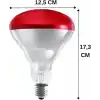 Philips 250W Infrared Kırmızı Ampul E27 Isıtıcılı Lamba Kırmızı Işık
