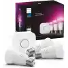 Philips Hue WCA 9W E27 Renkli Akıllı Ampul 3lü Başlangıç Seti, Hue Bridge Dahildir - 25.000 Saat Ampul Kullanım Ömrü