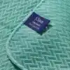 Silva Premium Bulaşık Filesi Balıksırtı Doku 25x25 cm, Mikrofiber Bulaşık Bezi, Az Deterjanla Bol Köpük, Çizmeyen Ovma Gücü, Tencere Tava Cam Porselen İçin, Mint Yeşili
