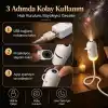 Amber LED Galaksi Projektör Gece Lambası, Yıldız Yansıtmalı USB Işık