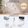 Amber LED Galaksi Projektör Gece Lambası, Yıldız Yansıtmalı USB Işık