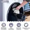 Bambu Nano Kumaş Likralı Yıkanabilir 6lı Sandalye Kılıfı Lastikli Sandalye Örtüsü (6ADET) (Krem)