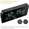 Braun Dijital Çalar Saat, Tarih, Ay ve Sıcaklık Göstergesi, Negatif LCD Ekran, Hızlı Ayarı, Artışlı Bip Alarmı, Siyah, BC10B Modeli (1li Paket)
