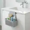 Orret Home Dolap İçi Asılabilir Plastik Organizer Deterjan Sünger Düzenleyici Askı Mutfak Banyo Dolap İçi Düzenleyici Kapak Arkası Organizer Sepet (Asorti Renk)