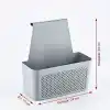 Orret Home Dolap İçi Asılabilir Plastik Organizer Deterjan Sünger Düzenleyici Askı Mutfak Banyo Dolap İçi Düzenleyici Kapak Arkası Organizer Sepet (Asorti Renk)