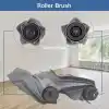 Dreame L40 Ultra | X40 Ultra | Mova P10 Pro Ultra ile uyumlu yedek parça seti - 8 robot elektrikli süpürge torbası, 8 silme pedi, 8 filtre, 6 yan fırça, 2 kauçuk ana fırça