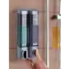 Şampuan Ve Duş Jeli Organizatör Ikili Duvara Monte (300 ML) Matkapsız Mutfak Detarjan