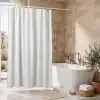 Ikea Nordrönn Duş Perdesi, Beyaz, 180x200 cm, Banyo