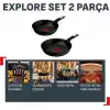 Tefal Explore Fusion Core 9X 2li tava Seti - 24/28 Cm