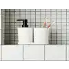 IKEA Storavan Banyo Aksesuar Seti - Sıvı Sabunluk - Katı Sabunluk - Diş Fırçalık