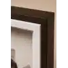 Busstier Fotoğraf Çerçevesi Dekoratif Modern Tasarım Duvar ve Masaüstü Kullanıma Uygun Şık Resim Çerçevesi Ev Ofis Dekorasyon Çerçeve (Koyu Kahverengi Derin)
