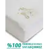 SUVAY%100 Pamuklu Sıvı Geçirmez Bebek Alezi Yatak Koruyucu Bebek Çocuk Park Beşik Kreş Anaokulu Alezi (60 x 120)