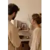 Busstier Fotoğraf Çerçevesi Dekoratif Modern Tasarım Duvar ve Masaüstü Kullanıma Uygun Şık Resim Çerçevesi Ev Ofis Dekorasyon Çerçeve (Koyu Kahverengi Derin)