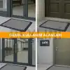 Beylini Dezenfektan Hijyen Paspası Dış Kapı Ev Ofis Apartman Giriş Halısı Kıvırcık Paspas Kaydırmaz Havuzlu (Gri)
