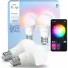 Philips Hue Essential 8W E27 806 Lumen Renkli Akıllı Ampul A60 (2li Ekopaket) - 25.000 Saat Ampul Kullanım Ömrü
