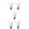 Philips 8w (60W) Led Ampul Beyaz 6500k E27 (5 ADET) Tasarruflu Lamba