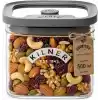 Kilner Borosilikat cam kapaklı saklama kabı, 500 ml, hava geçirmez, vakumlu mühürlü, bulaşık makinesinde yıkanabilir, kapaklı saklama kutusu, BPA içermez, 10,4 x 10,4 x 7,2 cm