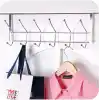 Orret Home 12L Metal Kapı Arkası Askı, Amerikan Kapı Arkası Askılık, Banyo, Mutfak, Yatak Odası İçin Krom Askı (2 Adet)