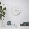 IKEA TROMMA duvar saati, 25 cm, beyaz