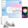 Philips Hue Essential 3lü GU10 Spot Başlangıç Seti 345 Lumen - 15.000 Saat Ampul Kullanım Ömrü