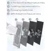 Banyo Paspası - Kaymaz Süper Emici Lekeye Dayanıklı Hızlı Kuruyan İnce Banyo Halısı - Küvet Vanity İçin Zemin Paspası - Kolay Bakım 40 x 60
