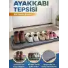 Beylini Çok Amaçlı Ayakkabı Tepsisi Dolap İçi Düzenleyici Su Çamur Kir Geçirmez Dayanıklı Organizer 35x70cm