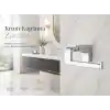 Alper Banyo F1 Model Lüx Paslanmaz Krom Tuvalet Kağıdı Askısı, Montajlı Metal WC Kağıtlık, Parlak Krom Banyo Aksesuarı, Duvara Vidalı Tuvalet Kağıdı Tutucu, 5 Yıl Garantili