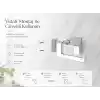 Alper Banyo F1 Model Lüx Paslanmaz Krom Tuvalet Kağıdı Askısı, Montajlı Metal WC Kağıtlık, Parlak Krom Banyo Aksesuarı, Duvara Vidalı Tuvalet Kağıdı Tutucu, 5 Yıl Garantili