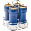 Karaca Blue Berry 5 Parça Cam Baharat Takımı