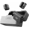 DJI MIC Mini (2Tx + 1 Rx Şarj Kutusu), Ultra Hafif, HQ Ses, 48 Saat Kullanım, Gürültü İptali, Otomatik Limit, Kablosuz Mikrofon, Kamera/Iphone/Android, Vlog, Akış İçin