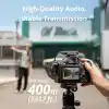DJI MIC Mini (2Tx + 1 Rx Şarj Kutusu), Ultra Hafif, HQ Ses, 48 Saat Kullanım, Gürültü İptali, Otomatik Limit, Kablosuz Mikrofon, Kamera/Iphone/Android, Vlog, Akış İçin