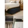 Çok Amaçlı Organizer Lüks Saklama Kutusu Düzenleyici Hurç Antrasit (Mega Plus Boy 70 * 40 * 30)
