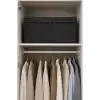 Çok Amaçlı Organizer Lüks Saklama Kutusu Düzenleyici Hurç Antrasit (Mega Plus Boy 70 * 40 * 30)