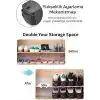 Mithra Life 16 Adet Ayarlanabilir Ayakkabı Rampası Düzenleyici Dolap İçi Organizer MIT1228