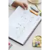 Matt Notebook 2026-2027 16 Aylık Akademik Masaüstü Planlayıcı Takvim 25x35 cm - Siyah