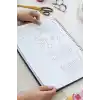 Matt Notebook 2026-2027 16 Aylık Akademik Masaüstü Planlayıcı Takvim 25x35 cm - Siyah