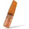 Hakiki Deri Minimal Kalemlik (Taba)