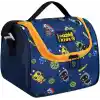 Waddell Lisanslı Robot Desenli Termal Beslenme Çantası, Çok Renkli, 24x23 cm