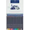 Faber-Castell Goldfaber Sulu Boya Kalemi, 24 Renk, Yüksek Pigment, Canlı Renkler, Su ile Çözünebilir, Dayanıklı Uç