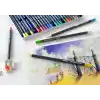 Faber-Castell Goldfaber Sulu Boya Kalemi, 24 Renk, Yüksek Pigment, Canlı Renkler, Su ile Çözünebilir, Dayanıklı Uç