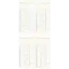 Matt Notebook 2027 Yılı Keten Haftalık Planlayıcı Kareli Cep Ajandası 9x18 cm Ekose