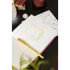 Matt Notebook 2027 Yılı Kare Haftalık Ajanda 15x15 cm Kalpler