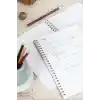 Matt Notebook A5 Spiralli Okul Defteri 80 yaprak 2li Set – Çizgili & Kareli