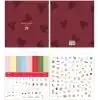 Matt Notebook 2027 Yılı Kare Haftalık Ajanda 15x15 cm Kalpler