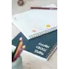 Matt Notebook A5 Spiralli Okul Defteri 80 yaprak 2li Set – Çizgili & Kareli