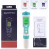 Zauss 7in1 PH/TDS/EC/ORP/Deniz Suyu Ağırlık/Tuzluluk/Sıcaklık c-600 PH Ölçer Su Kalitesi Monitörü